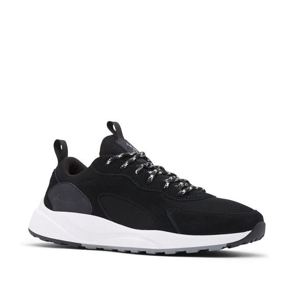 Columbia Pivot Sneakers Black White For Men's NZ15963 New Zealand